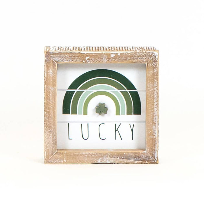 Adams & Co. - 20107 - 5x5 rvs wd frmd sn (GUM/LCKY)   Valentine St Patrick