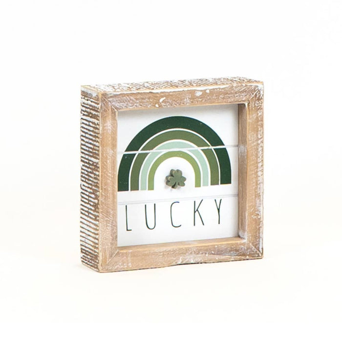 Adams & Co. - 20107 - 5x5 rvs wd frmd sn (GUM/LCKY)   Valentine St Patrick