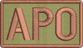 APO - Duty Identifier Patch