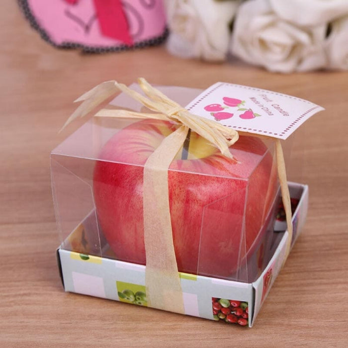 Apple Shaped Candles - GiddyGoatStore
