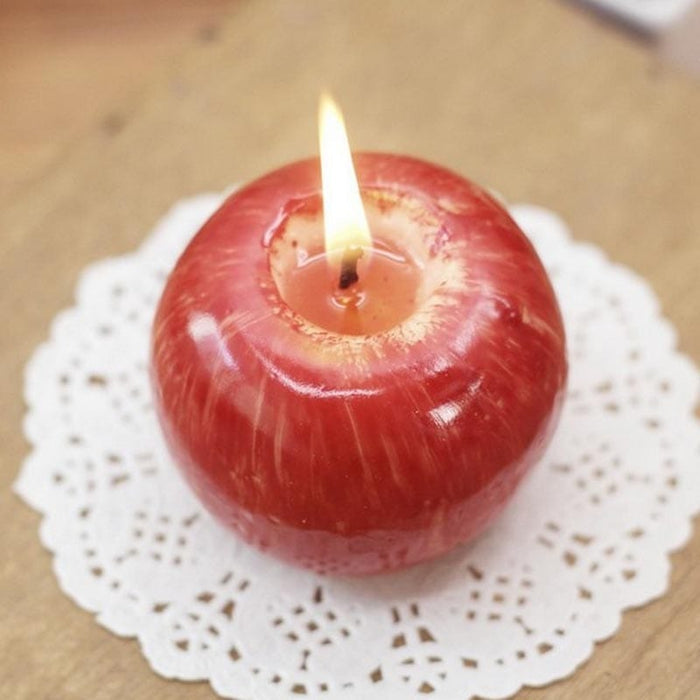 Apple Shaped Candles - GiddyGoatStore