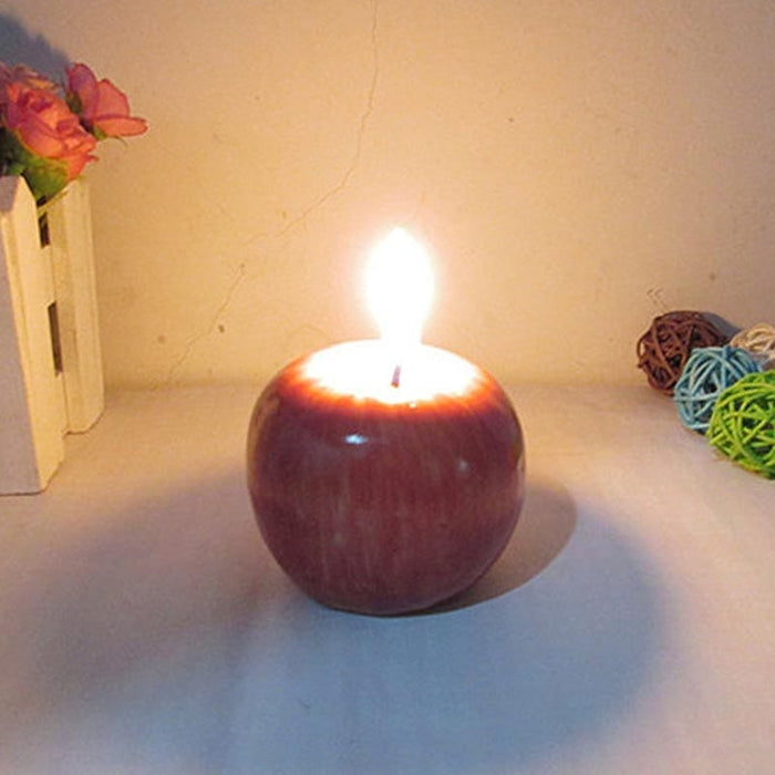 Apple Shaped Candles - GiddyGoatStore