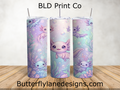 Axolotl Friends | Pastel Underwater Bubbles & Coral | W988