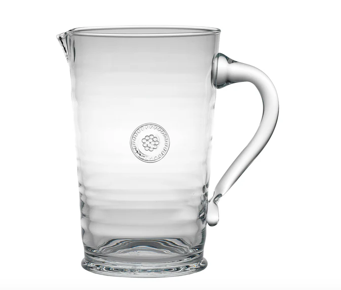 Berry & Thread Glass Pitcher