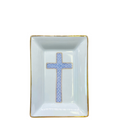 Blue Cross Small Dish