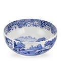 Blue Italian Deep Round Serving Bowl