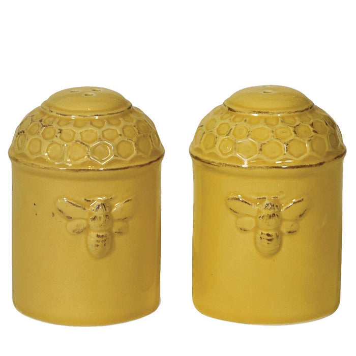 Boston International - Honeycomb Salt & Pepper Set