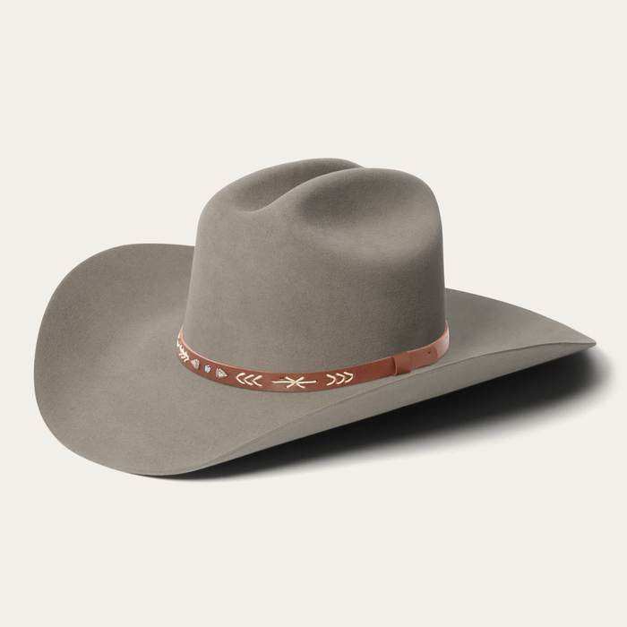 Bronco Felt Cowboy Hat - Cream