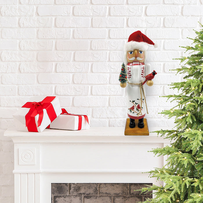 Cardinal Claus Nutcracker