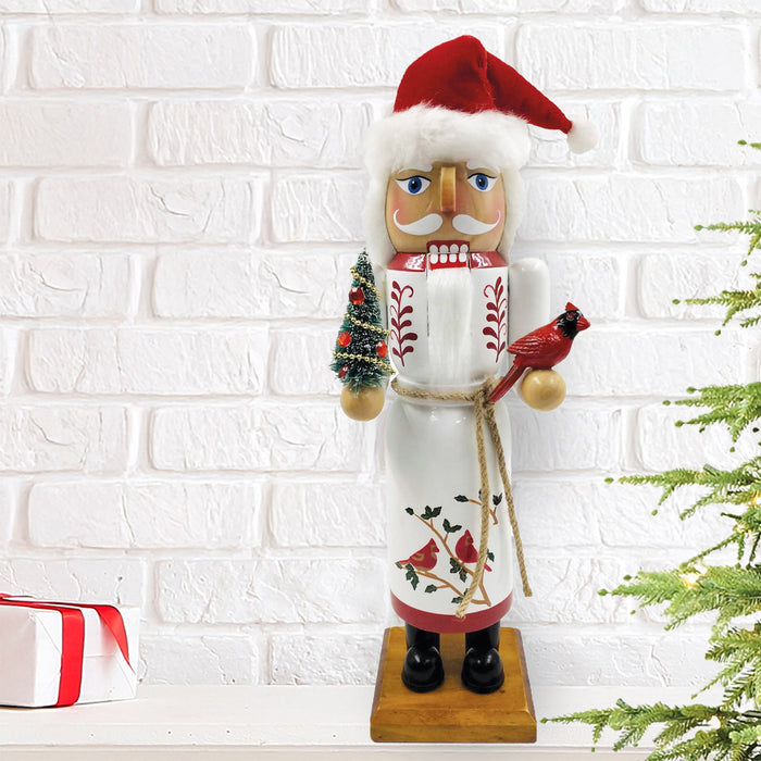 Cardinal Claus Nutcracker