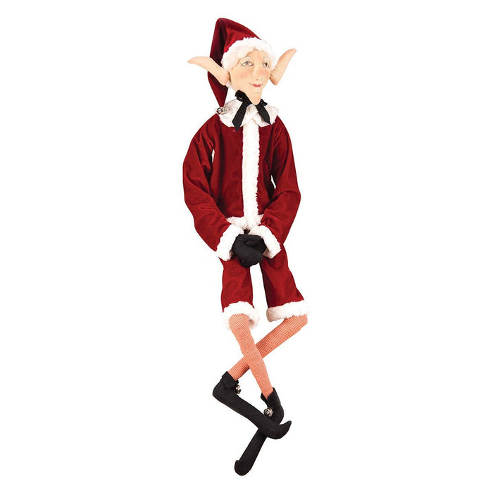 C&F Home - SALE  Elwood Santa's Helper Joe Spencer Figurine