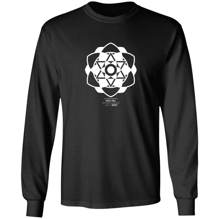 Crop Circle Long Sleeve Tee - Milk Hill 5