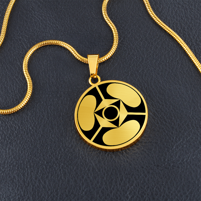 Crop Circle Pendant and Luxury Necklace - Sydthy