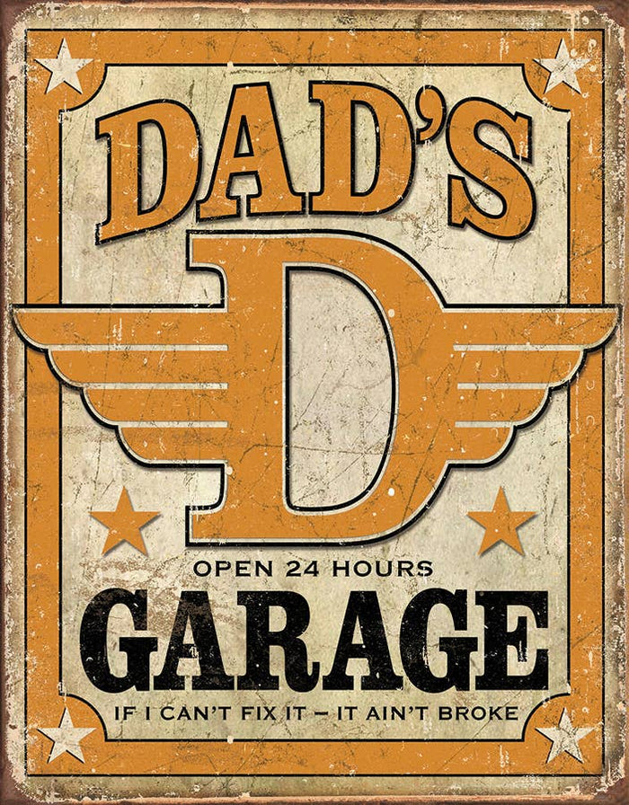 Desperate Enterprises - Dad's Garage Tin Sign