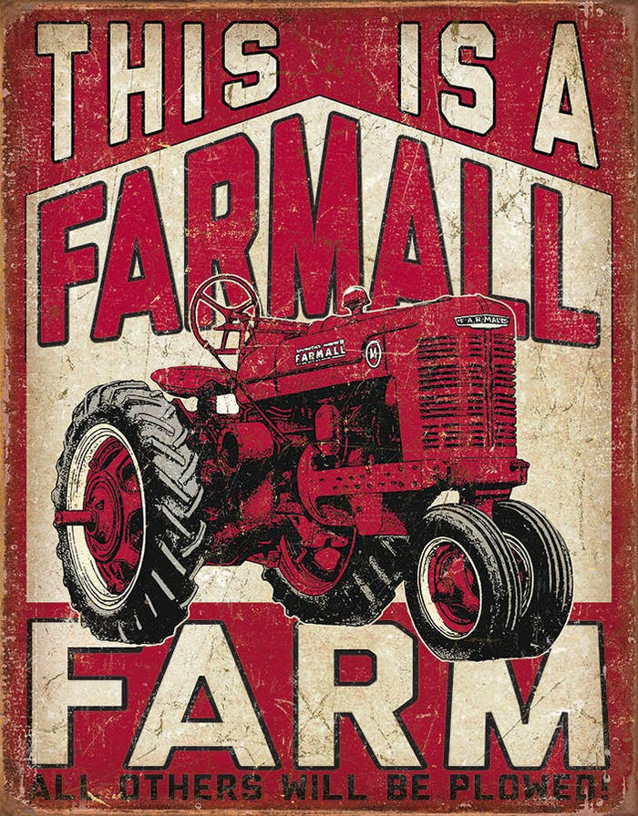 Desperate Enterprises - Farmall Farm Tin Sign