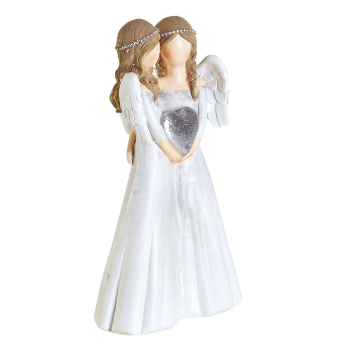 Dicksons - Angel Pair Silver 1-Piece 6in