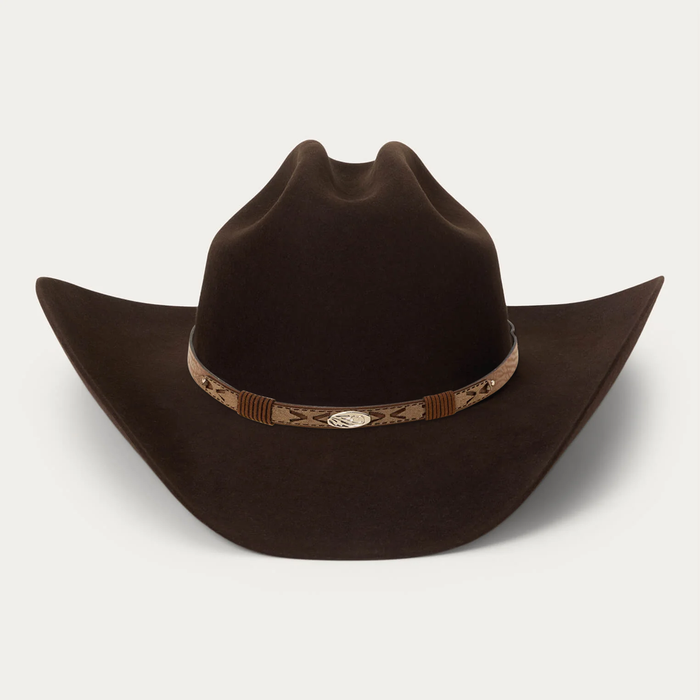 Drifter Felt Cowboy Hat - Chocolate