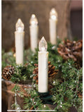 FARMHOUSE White Clip on Candle with Remote