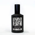 Fischersund Joklalykt black perfume bottle with a white label on a white background