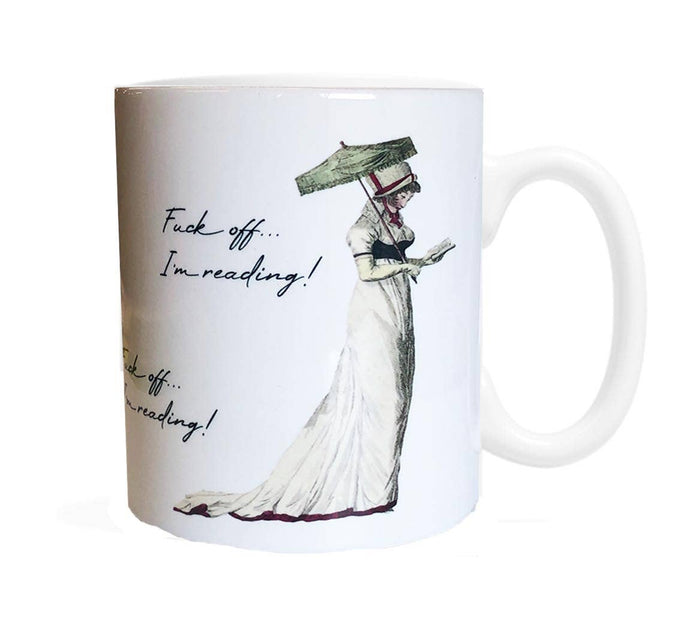 Fly Paper Products - Fuck Off, I'm Reading 11oz Ceramic Mug