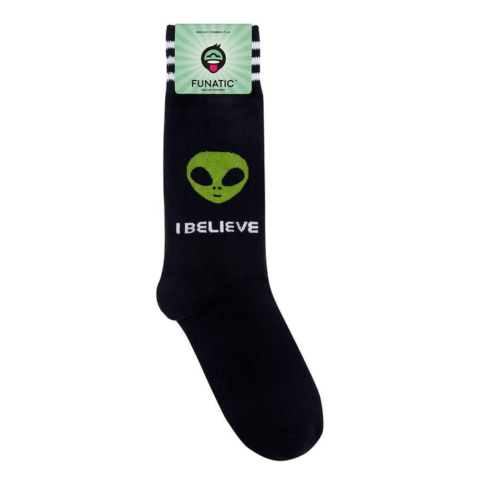 Funatic - I Believe Alien UFO Socks