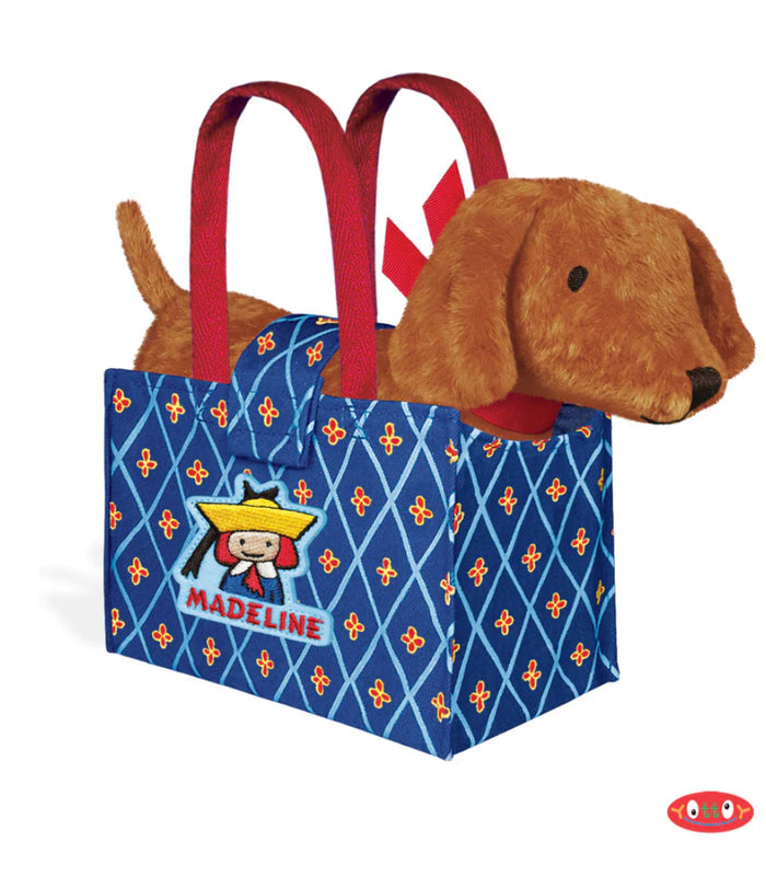 Genevieve the Dog in a Tote Bag (Madeline Hard Cover Book also Available)