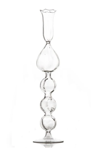 Glass Candlestick