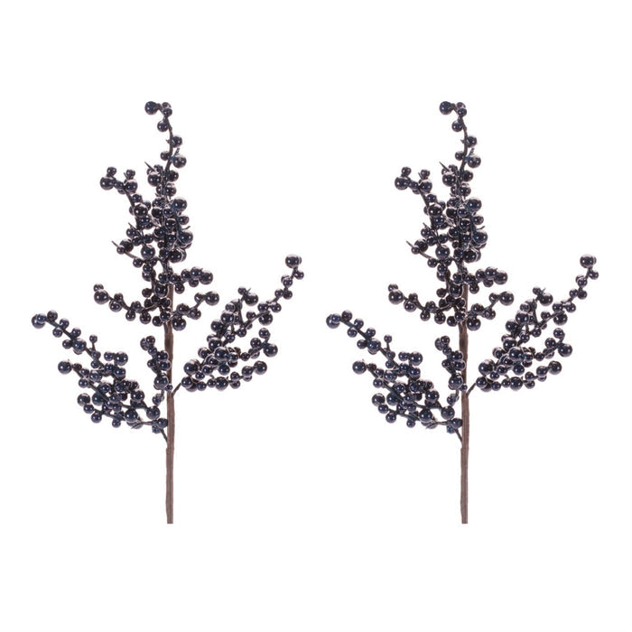 Glossy Berry Spray, Set of 2