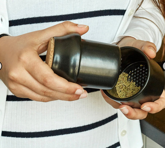 HERB GRINDER + JAR