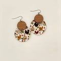 Holly and Liz - Chickens and Wood Circle Drops