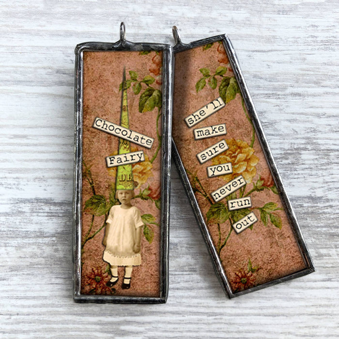 Homestyle Charlie - Chocolate Fairy Ornament Charm