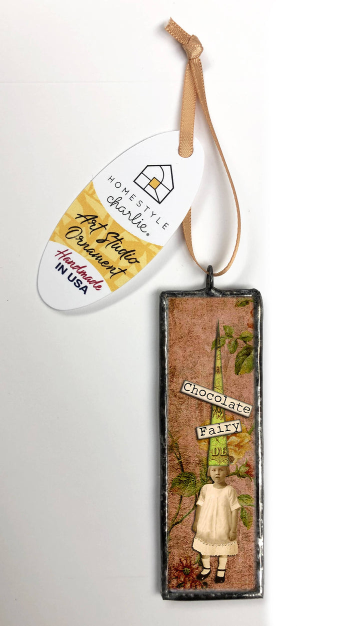 Homestyle Charlie - Chocolate Fairy Ornament Charm