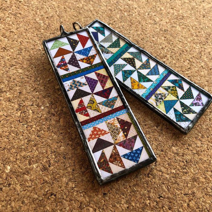 Homestyle Charlie - Flying Geese Quilt Ornament