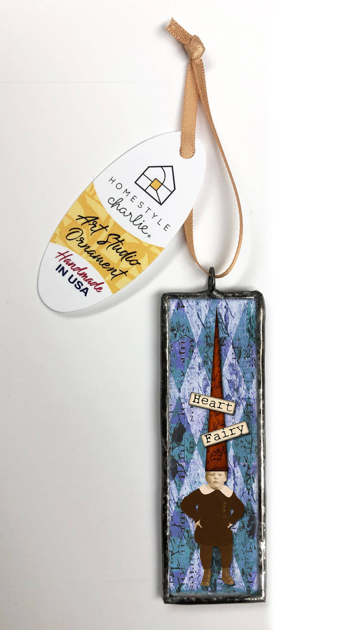 Homestyle Charlie - Heart Fairy Ornament Charm