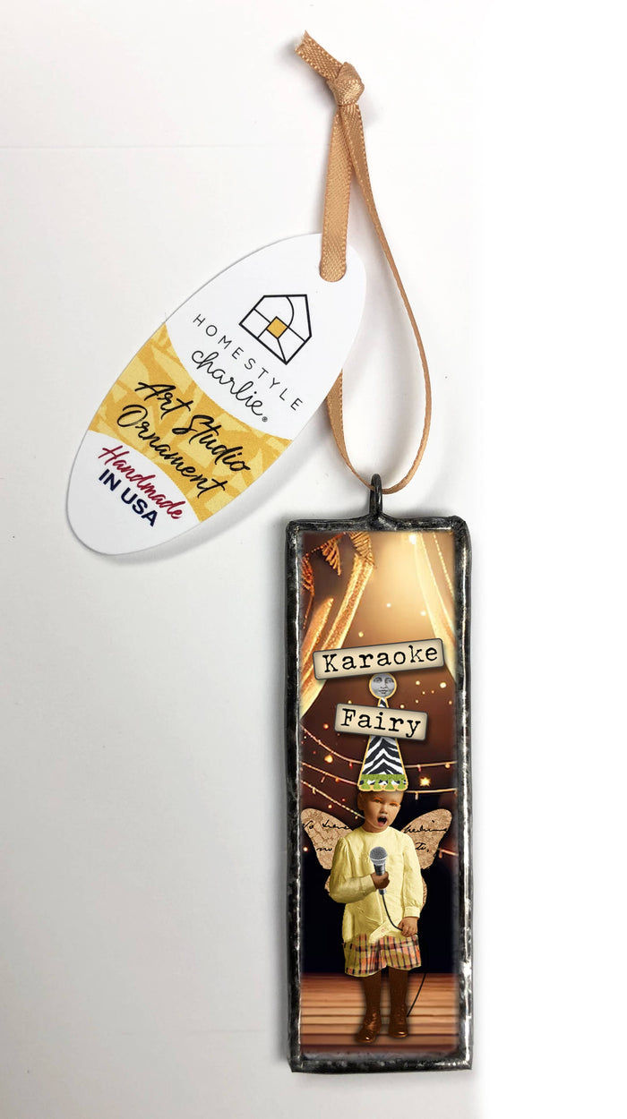 Homestyle Charlie - Karaoke Fairy Ornament Charm
