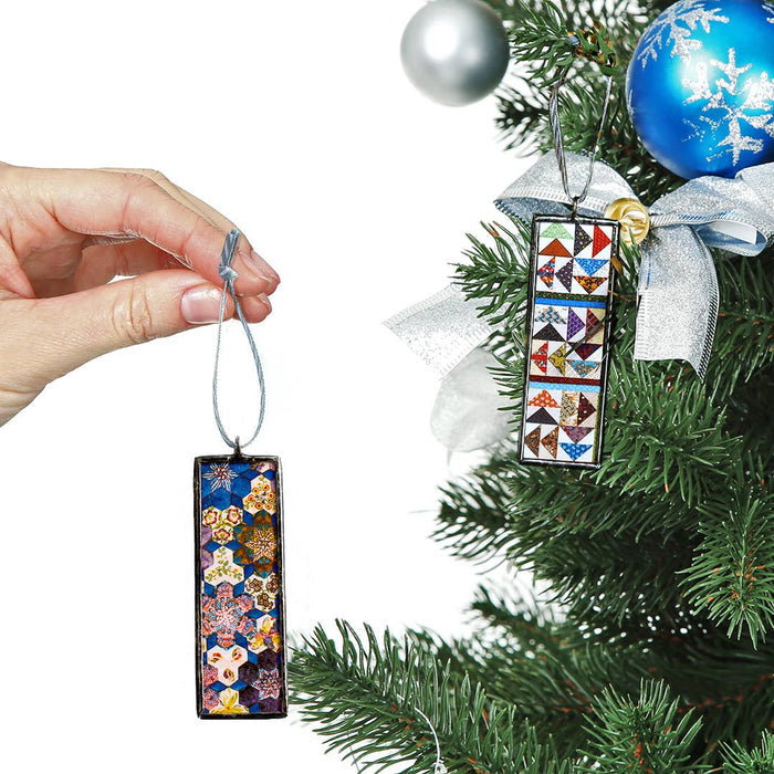 Homestyle Charlie - Miss Mollie's Modern Design Quilt Ornament / Charm