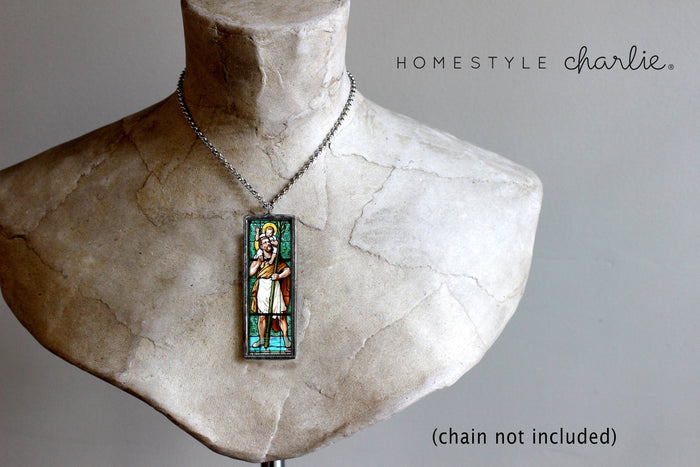 Homestyle Charlie - Saint Christopher Ornament Charm