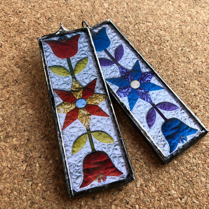 Homestyle Charlie - Tulip Stalk Quilt Ornament