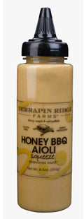 HONEY BBQ AIOLI Squeese Garnishing Sauce by Terrapin RIdge 8.5 oz