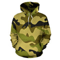Hoodie - Green Light Green Black Camo - GiddyGoatStore