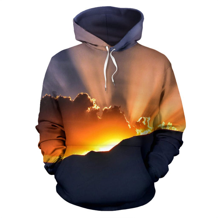 Hoodie - Sun's Rays - GiddyGoatStore