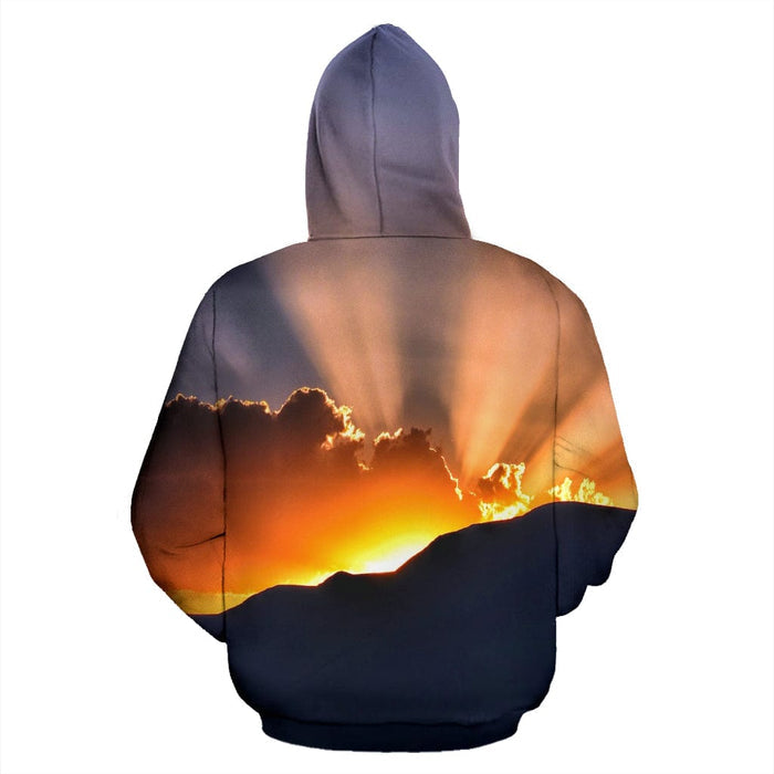Hoodie - Sun's Rays - GiddyGoatStore