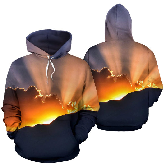 Hoodie - Sun's Rays - GiddyGoatStore