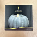 Iceberg Green Flameless Candle Pumpkin