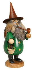 Incense Smoker Mushroom Picker green
