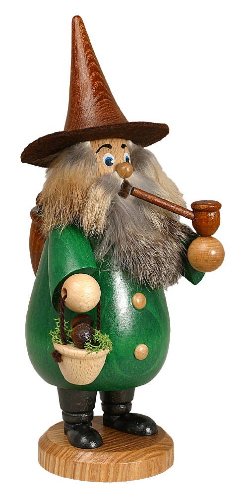Incense Smoker Mushroom Picker green