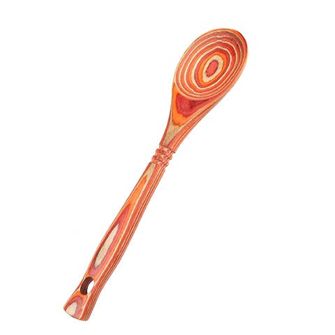 Island Bamboo - 12" Red Pakka Spoon