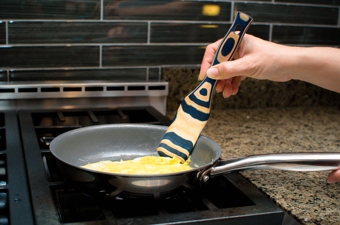 Island Bamboo - 9" Blue Pakka Spurtle