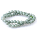 This is a Dakota Stones 8mm Jadite Gemstone strand with A grade round beads in 15-16 inch strand.