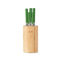 Knock On Wood 6-Piece Cutlery Block